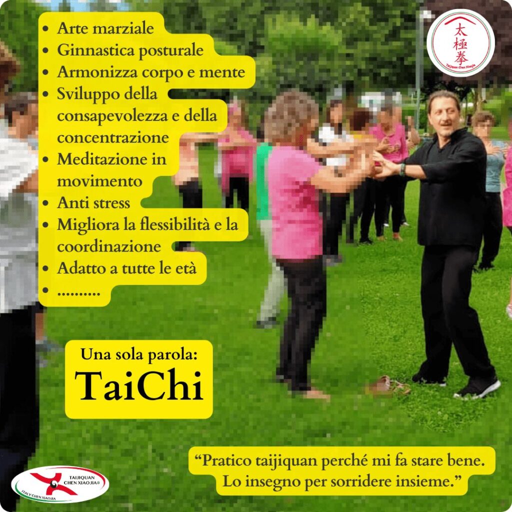 Corsi di taijiquan in Alpago, a Belluno e online 2024/2025