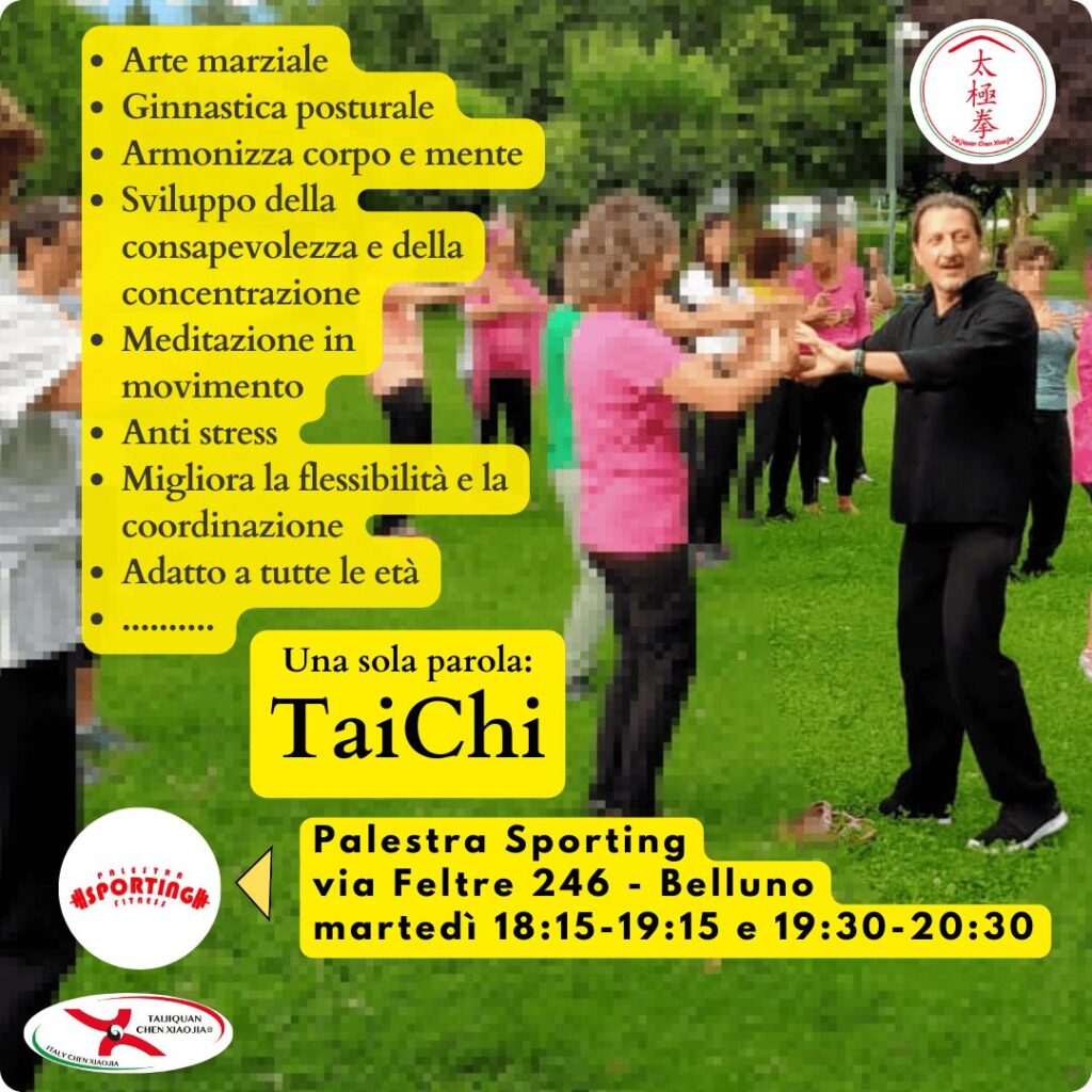 Corsi di taijiquan a Belluno 2024/2025