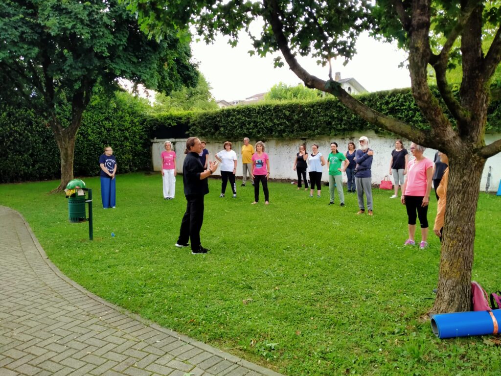 taiji quan a parco maraga a belluno