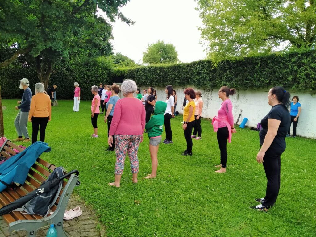 taiji quan a parco maraga a belluno