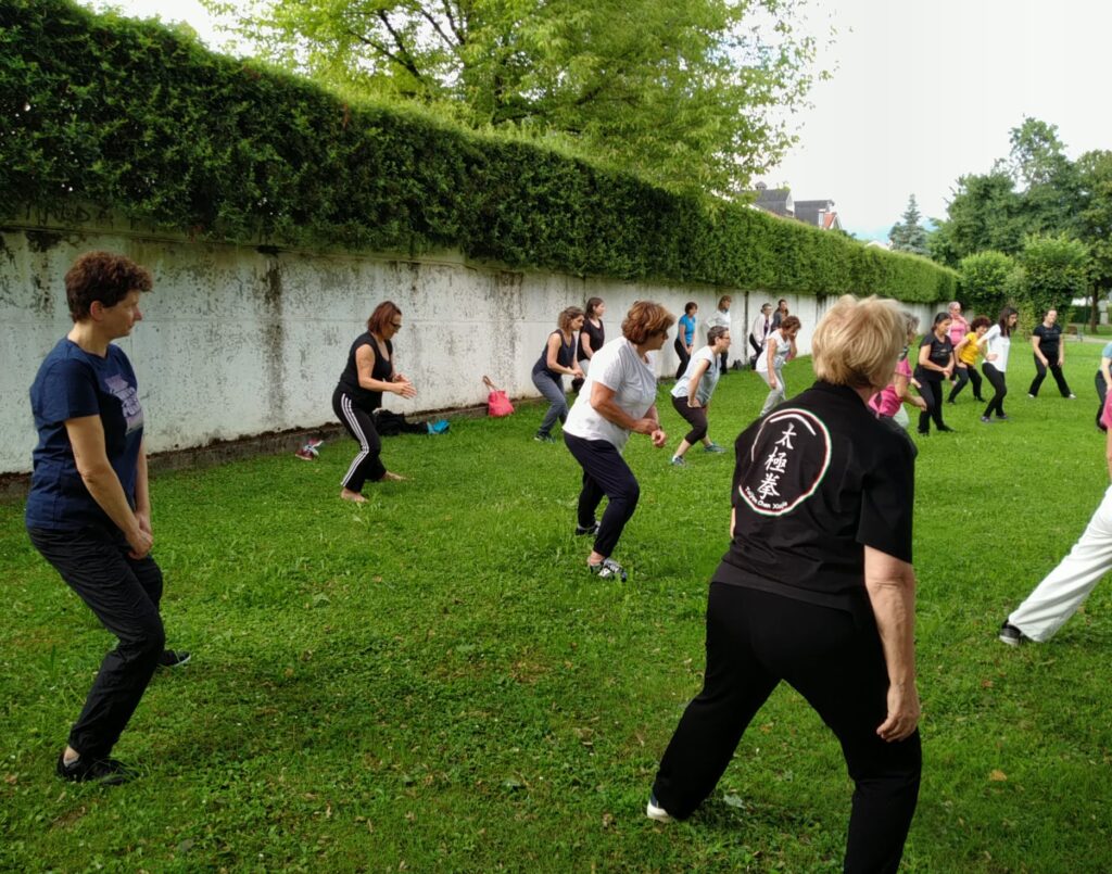 taiji quan a parco maraga a belluno