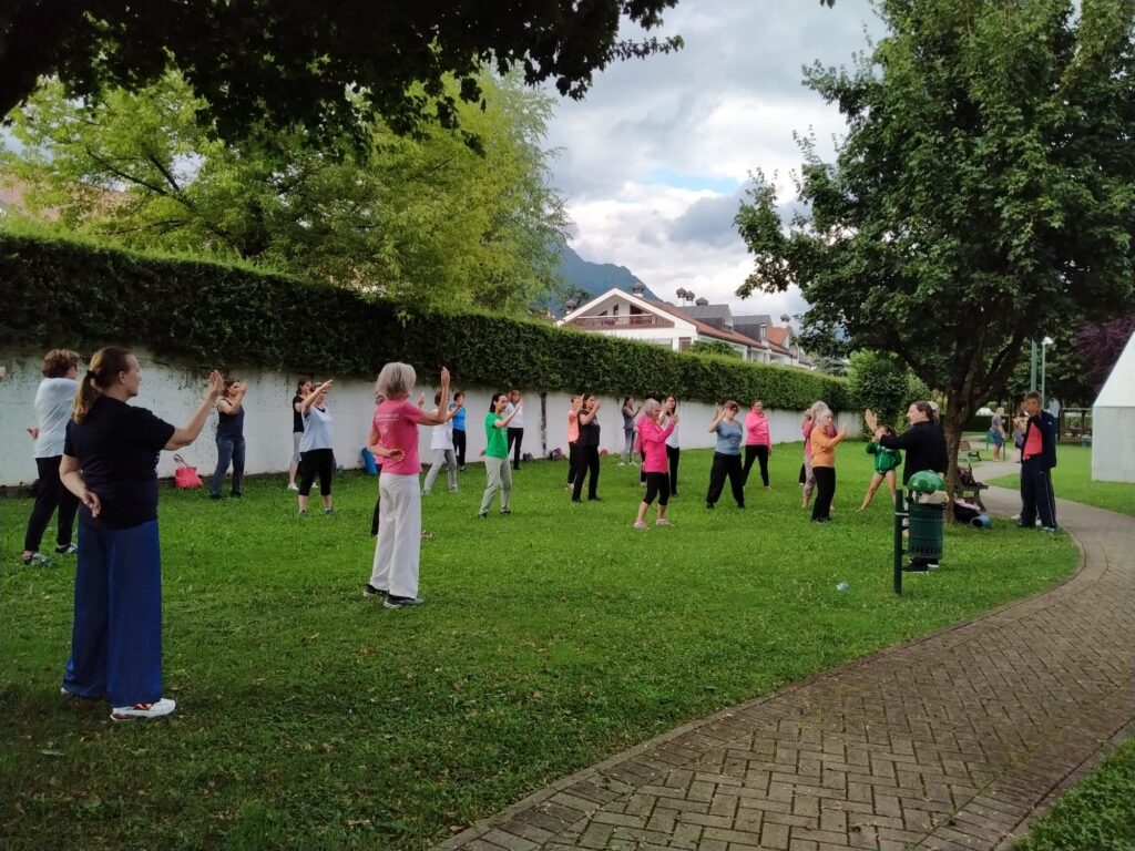 taiji quan a parco maraga a belluno