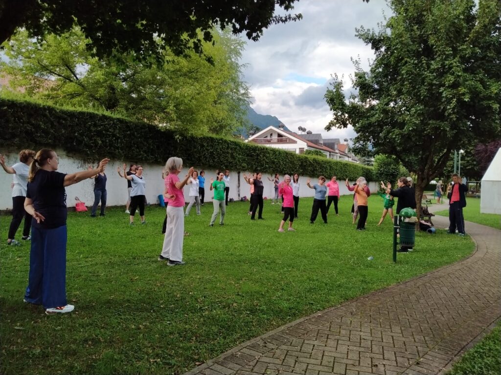 taiji quan a parco maraga a belluno