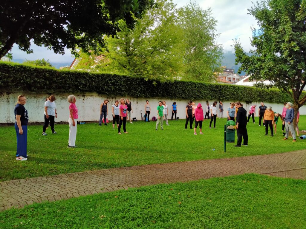 taiji quan a parco maraga a belluno