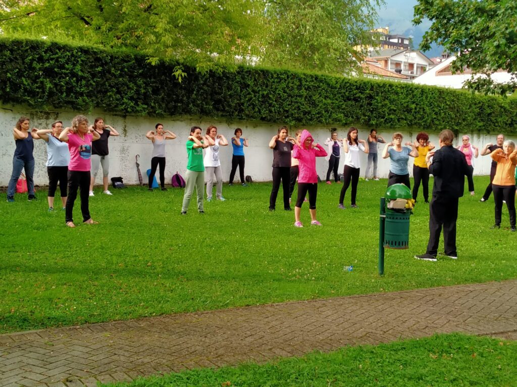 taiji quan a parco maraga a belluno