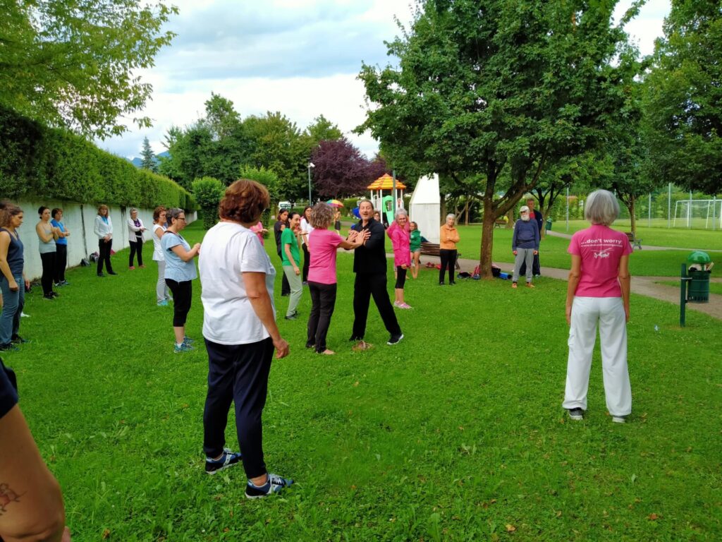 taiji quan a parco maraga a belluno