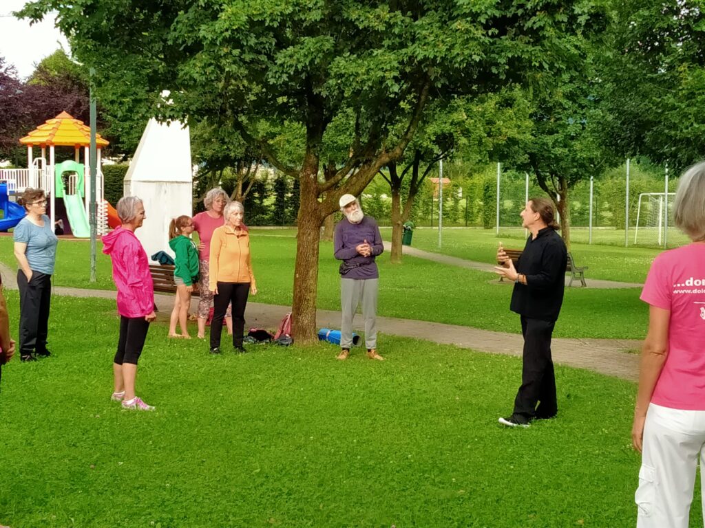 taiji quan a parco maraga a belluno