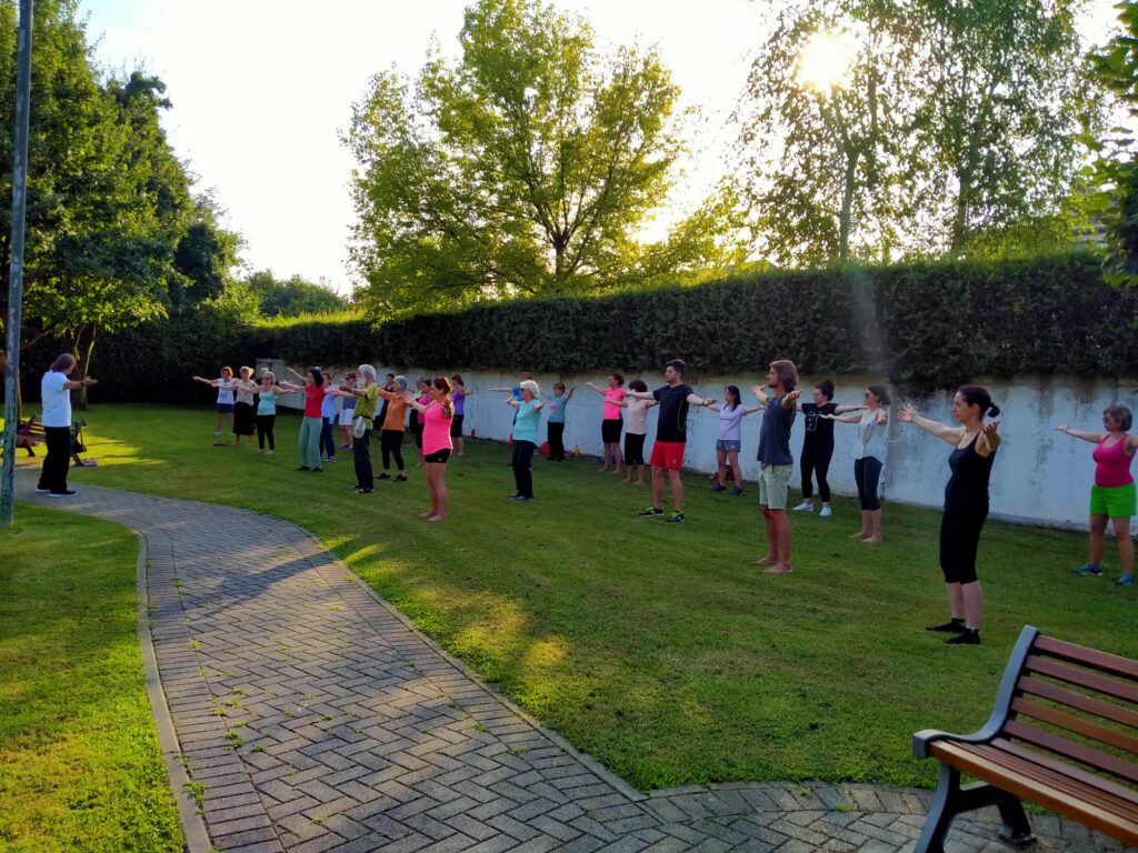 taichi a parco maraga a belluno