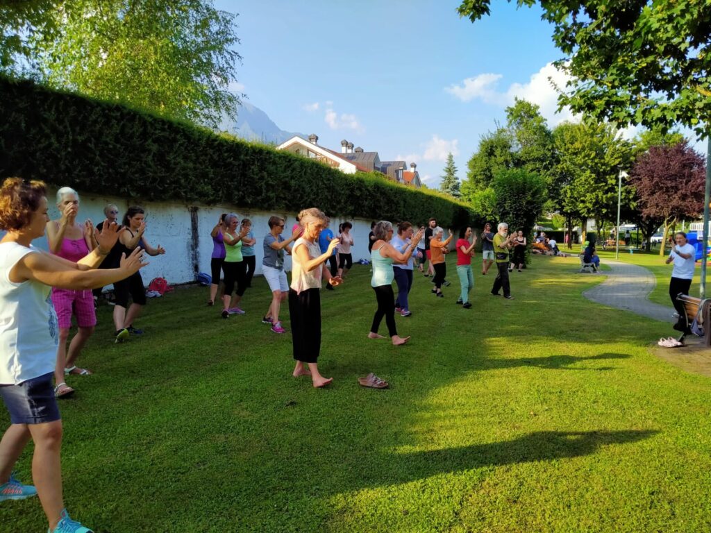 taichi a parco maraga a belluno