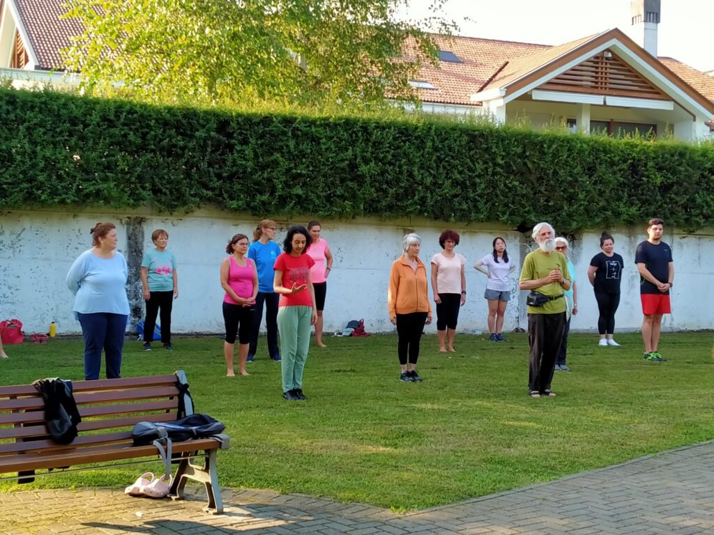 taichi a parco maraga a belluno