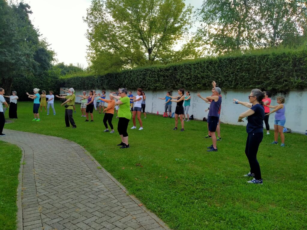 taijiquan a parco maraga a belluno