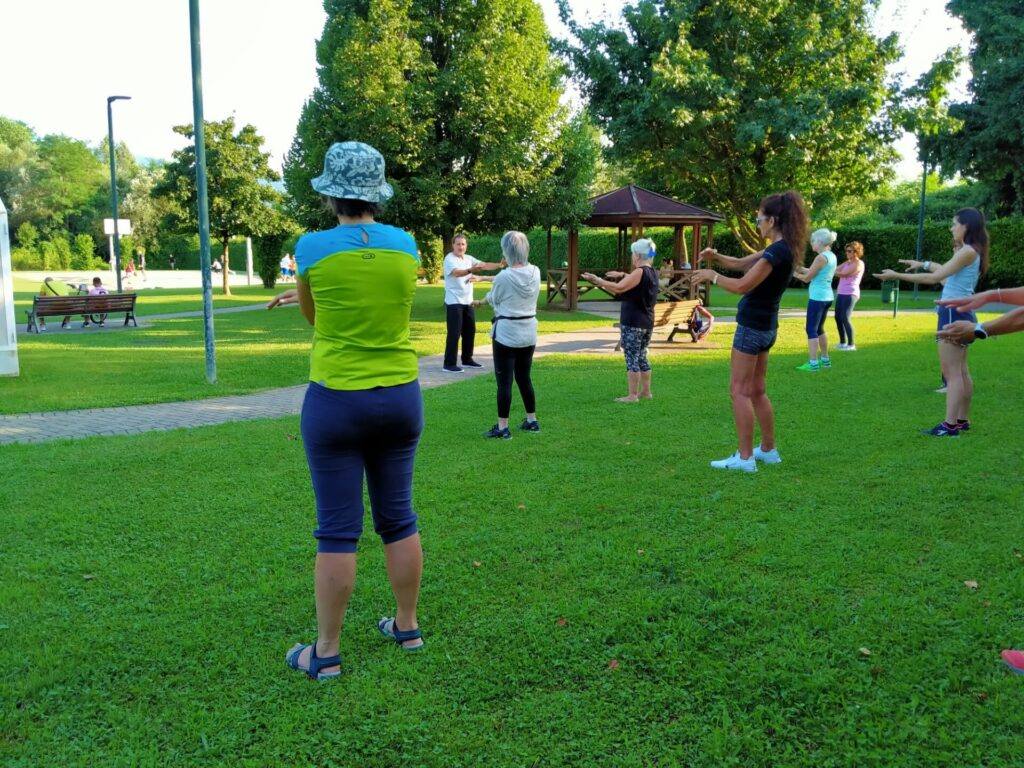 taijiquan a parco maraga a belluno