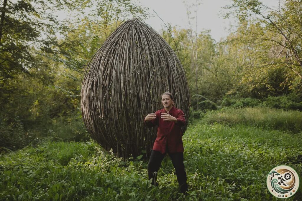 zhan zhuang (stare eretti come un palo)